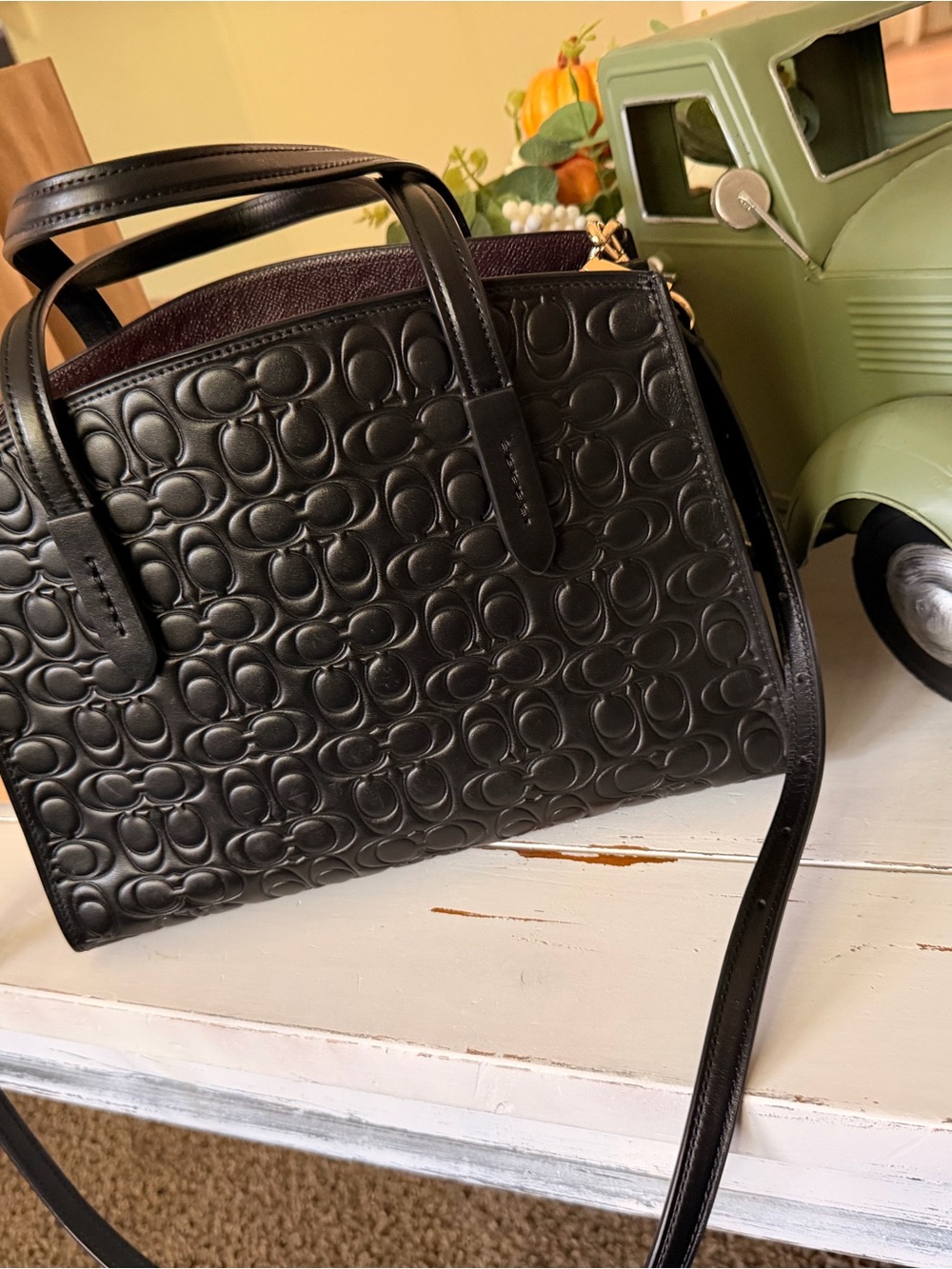 Coach Black satchel